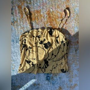 Spaghetti strap crop top